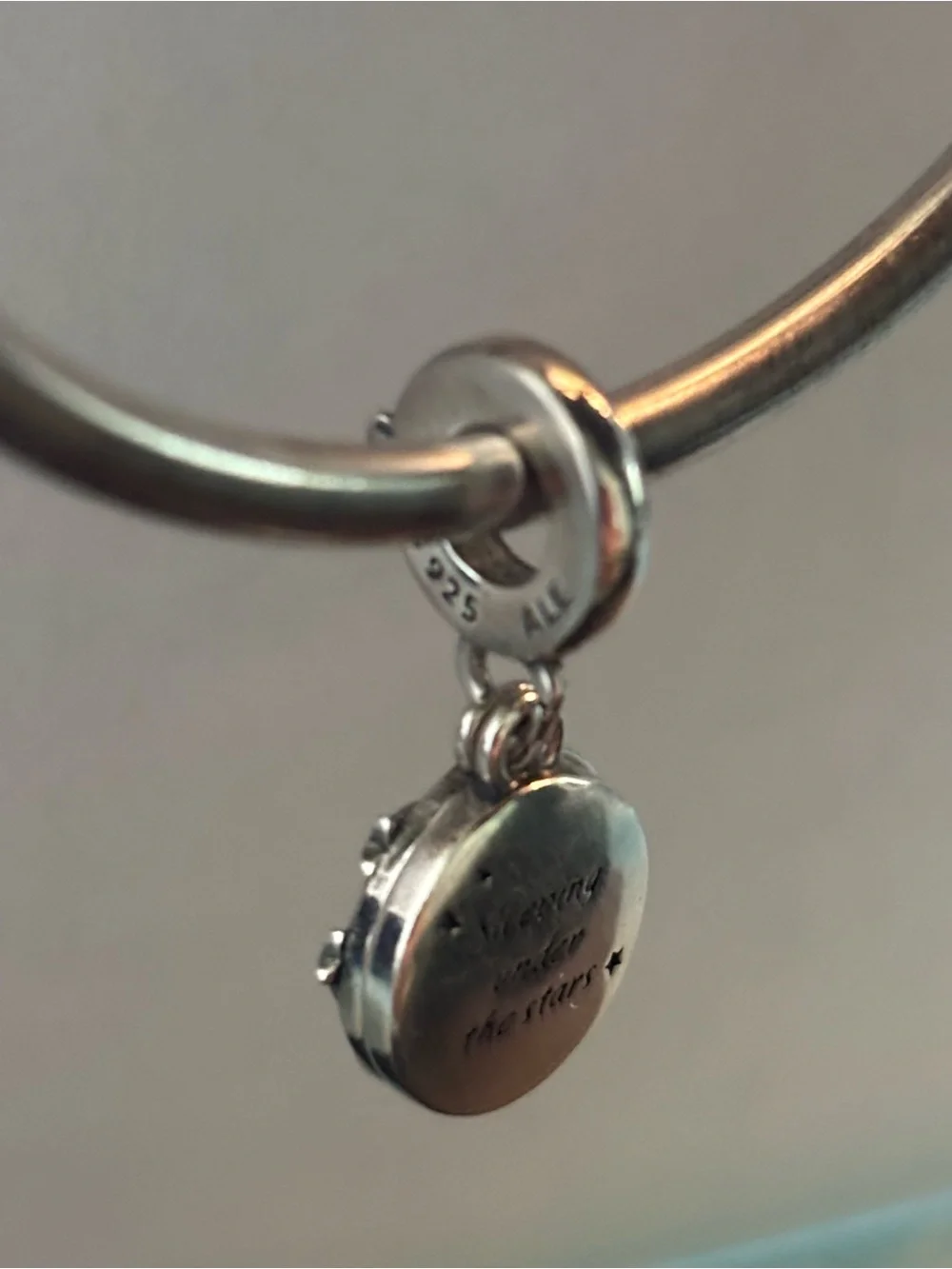 Pandora Sleeping Under the Stars Dangle Charm Silver S925 ALE - Picture 5 of 7
